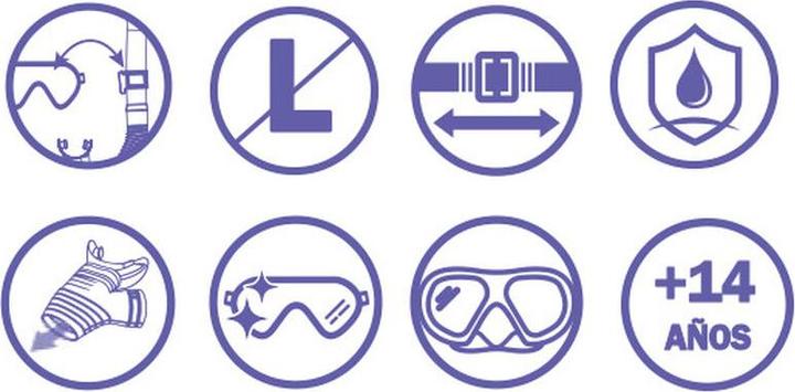 Actual product image Bestway Inspira Pro Adult 14+ Snorkelling Set
