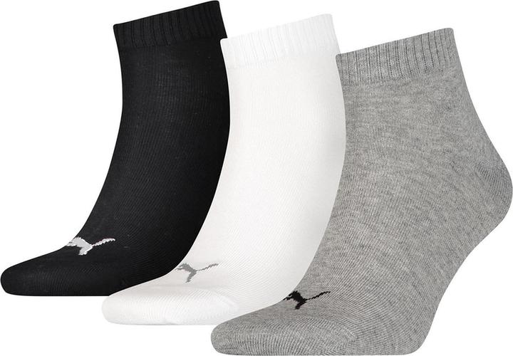 Puma Unisex Quarter Plain 3p