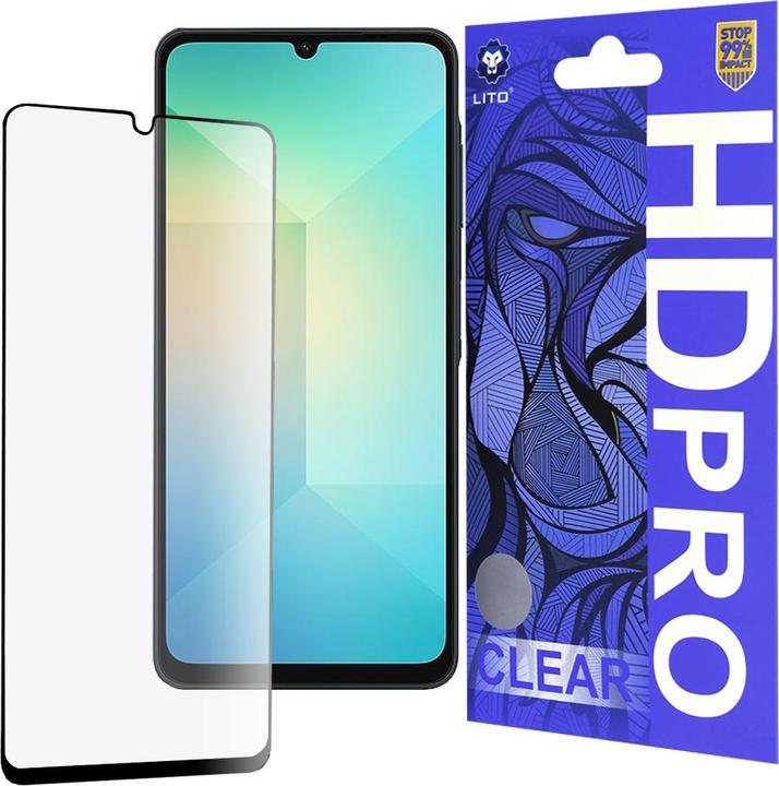 Produktbild Lito - HD Pro Clear - Samsung Galaxy A06 - Black (Samsung Galaxy A06)