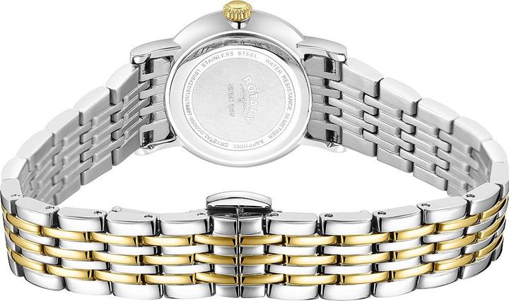 Actual product image Rotary LB05421/41/D Windsor Ladies 27mm 5ATM (Analogue wristwatch, 27 mm)