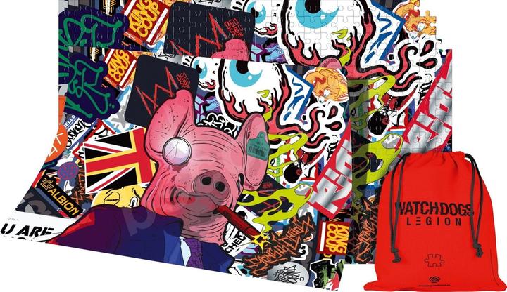 Produktbild THQ WATCH DOGS LEGION: PIG MASK PUZZLES 1000 pcs (1000 Teile)