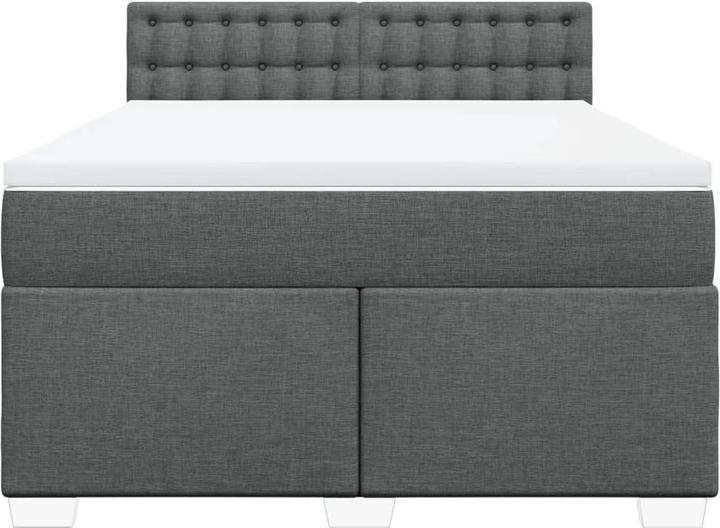 Image du produit VidaXL Bo x lit de saut avec matelas 140 x 200 cm Tissu (140 x 200, 140 x 200)