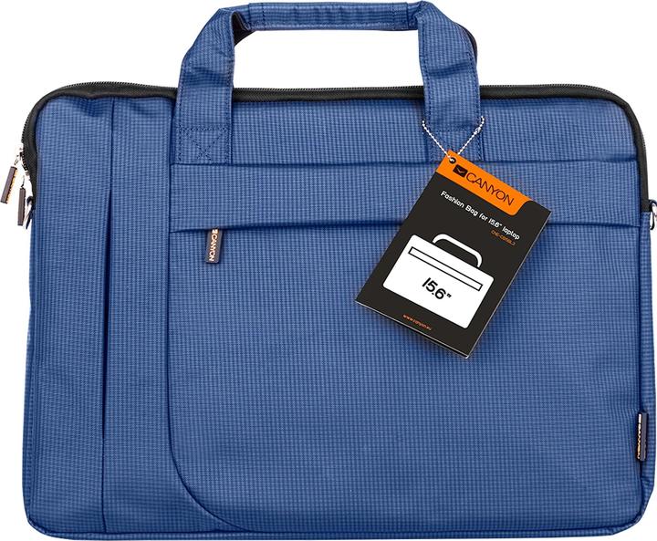 Actual product image Canyon B-3 Fashion toploader Bag for 15.6" laptop, Mėlyna (15.60", Apple)