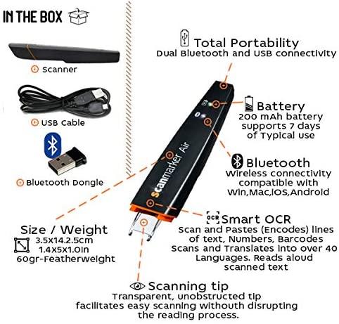 Produktbild Scanmarker Bluetooth Air inkl OCR Tuerkis