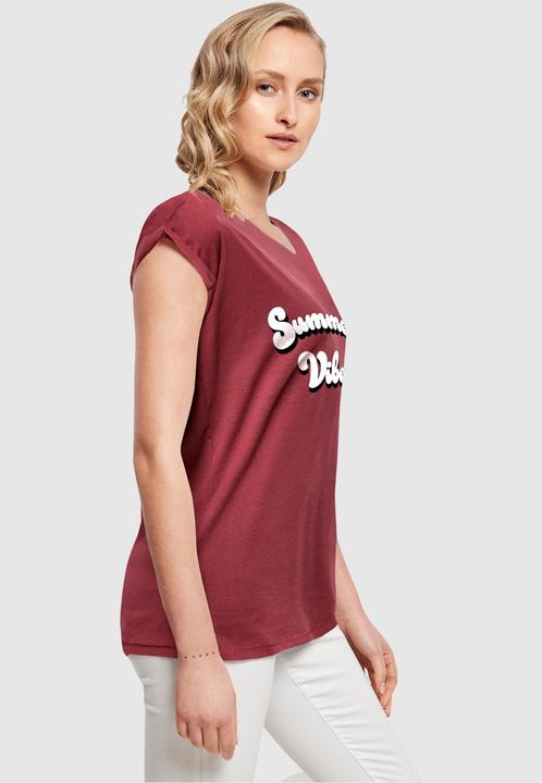 Image du produit Merchcode Ladies Summer Vibes Extended Shoulder Tee - 112619 (L)