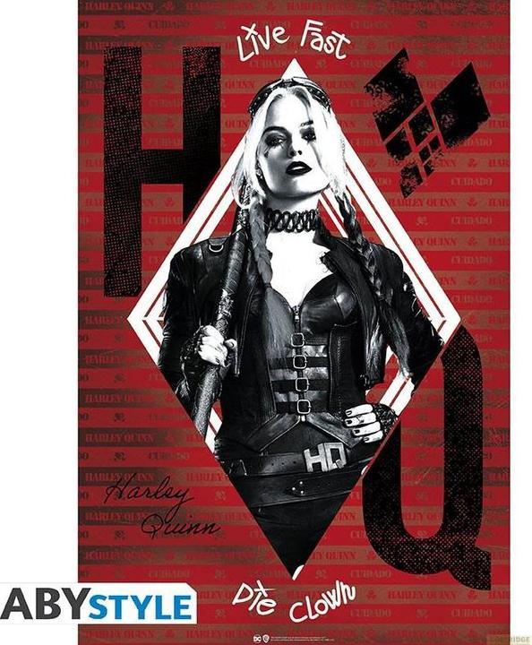 Image du produit ABYstyle Poster DC Comics : Harley Quinn (91.5x61) (ax2) (91,5 x 61 cm)