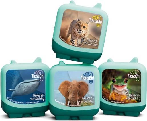Produktbild Tonies Clever Tonie Tierisch! - Rekordverdächtig 4er Set (Deutsch)
