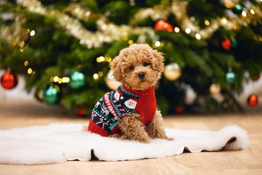 Produktbild Beeztees Happy Xmas (M, Hundepullover)