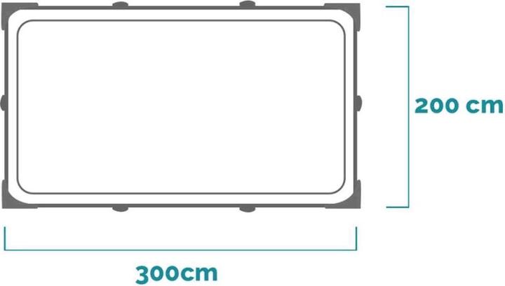 Immagine prodotto Intex Rectangular Frame (300 x 200 x 75 cm)