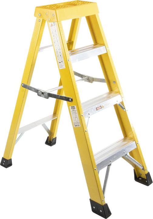 Produktbild Rs Pro Klapp-Stehleiter 4 Sprossen Glasfaser (Stehleiter, 100 cm)