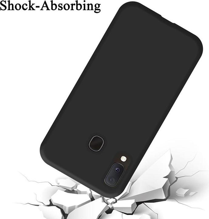 Actual product image Cadorabo TPU Liquid Silicone Case Cover (Samsung Galaxy A20e)