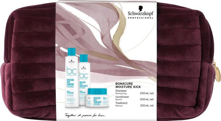 Schwarzkopf BC Bonacure Bag Moisture Kick - 650ml (1 ml, Flüssiges Shampoo)