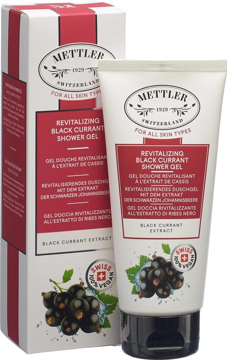 Produktbild Mettler1929 revitalisierendes Duschgel mit Cassis-Extrakt (200 ml)