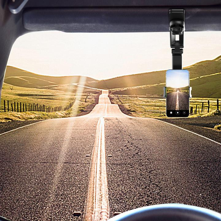 Image du produit PhoneLook Support universel pour smartphone bras flexible réglable pour voiture pare-soleil