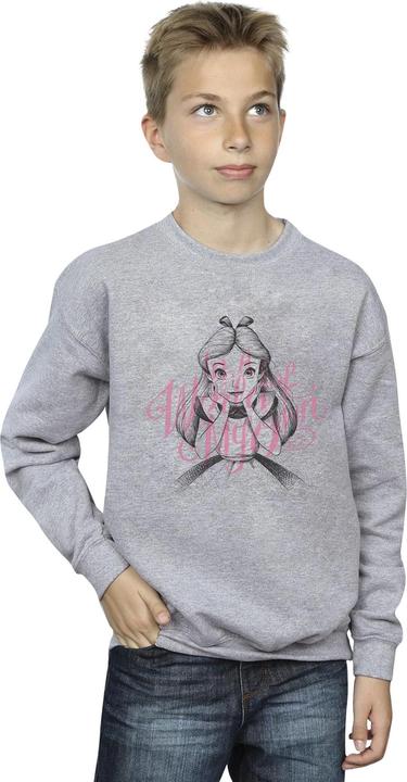 Produktbild Disney Sweatshirt Jungen Alice im Wunderland in einer eigenen Welt (140, 146)