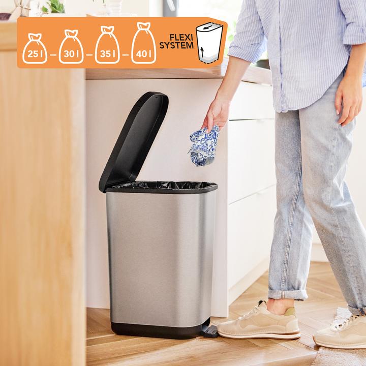Image du produit Rotho Poubelle à pédale 35 l RIBO (35 l)