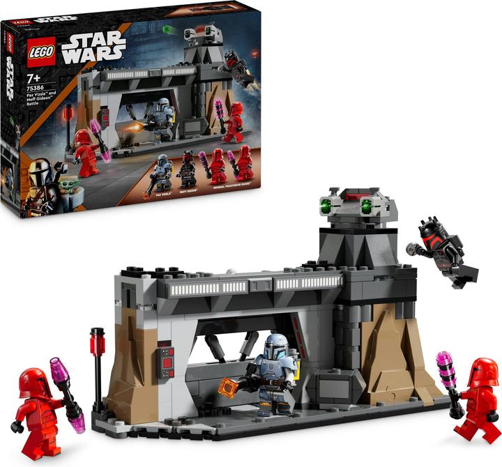 Produktbild LEGO Duell zwischen Paz Vizsla und Moff Gideon (75386, LEGO Star Wars)