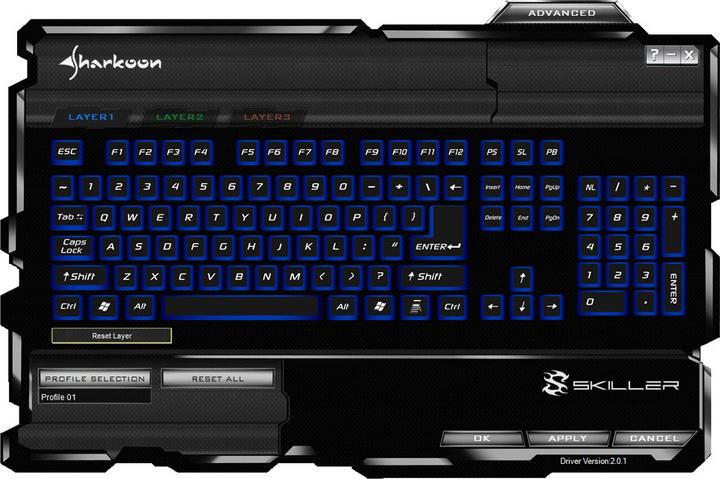 Image du produit Sharkoon Skiller (DE, Filaire)