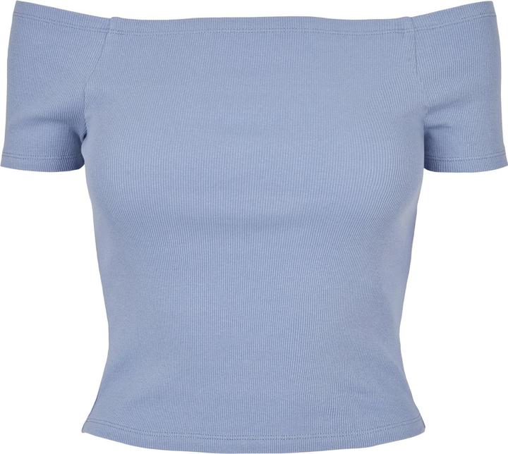 Actual product image Urban Classics Ladies Off Shoulder Rib Tee - 2416 (XXL)