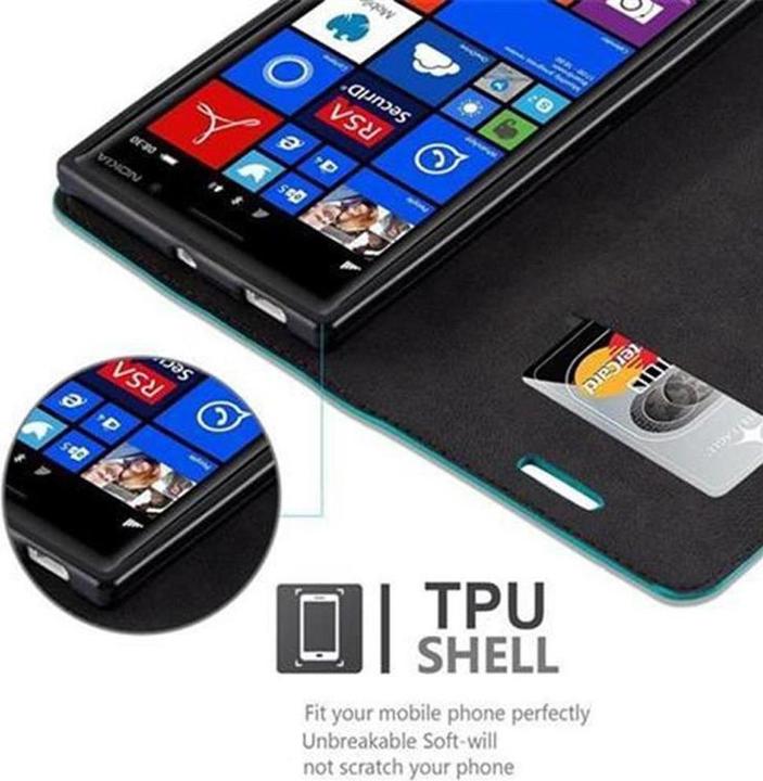 Productafbeelding Cadorabo Boek Onzichtbare Magneethoes (Nokia Lumia 830)