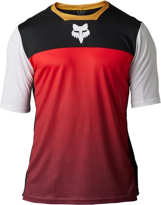 Actual product image Fox Jersey 23 Defend Ss Aurora Blk/Wht M (M)