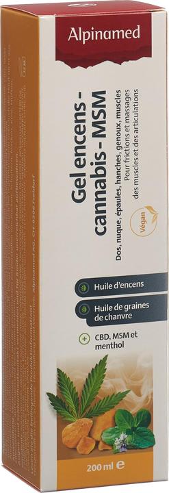 Produktbild Alpinamed Weihrauch Cannabis MSM Gel Gel (1 x, 200 ml, 280 g)