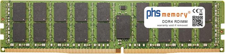 Actual product image PHS-memory 32GB RAM memory for Lenovo System x3650 M5 (5462) DDR4 RDIMM 2133MHz (Lenovo System x3650 M5 (5462), 1 x 32GB)