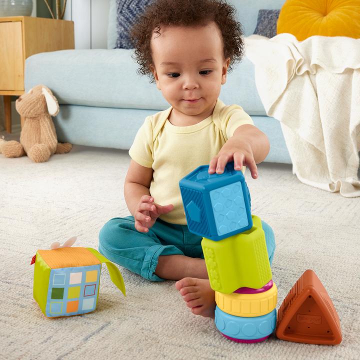 Actual product image Fisher-Price Baby toy Busy Activity Sensory Blocks
