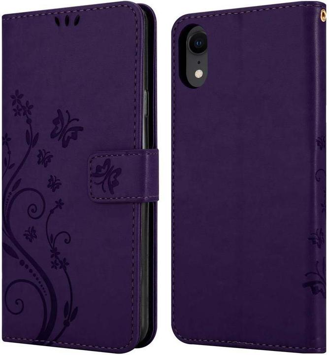 Actual product image Cadorabo Flower Book Cover (Apple iPhone XR)
