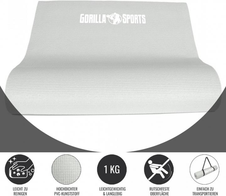 Image du produit Gorilla Sports Tapis de yoga (5 mm)