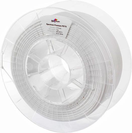 Image du produit Filament PETG blanc arctique 1.0kg 2.85mm (PETG, 2.85 mm, 1000 g, Blanc)