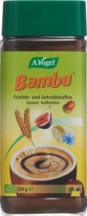 A. Vogel A. Bambu Früchte und Getreidekaffee Glas (200 g)