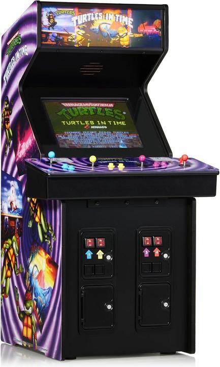 Numskull Cabinet Arcade in scala di un quarto - Tartarughe nel tempo