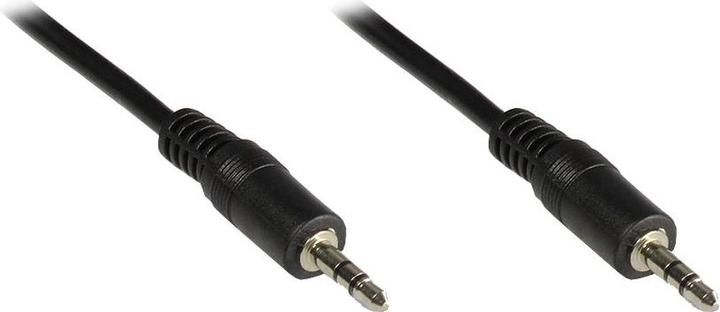 Actual product image Good Connections 3.5mm jack cable 2.5m male - male audio stereo black (2 m)