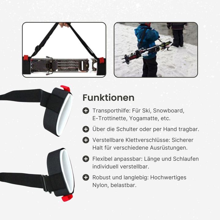 Image du produit Hermex Sangle d'épaule pour le ski et le snowboard (110 cm)