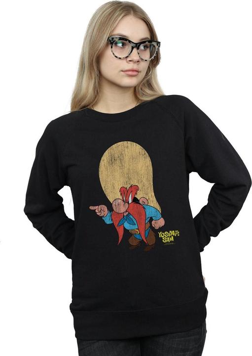 Image du produit Looney Tunes - Sweat YOSEMITE SAM DISTRESSED - Femme (S)