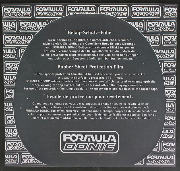 Produktbild Donic Belagschutzfolie Formula