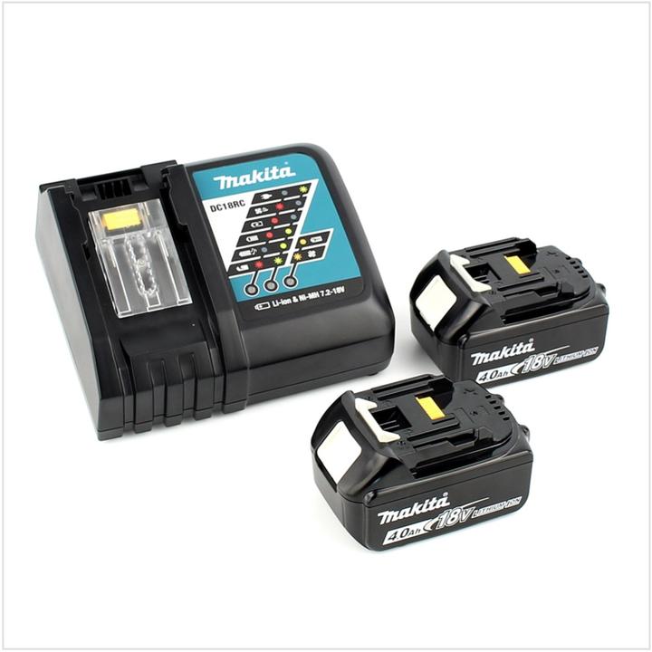 Produktbild Makita DTM 50 RMJ 18V Li-Ion Akku Multifunktioswerkzeug im Makpac mit 2x 4,0 Ah Akku und 1x Ladeger