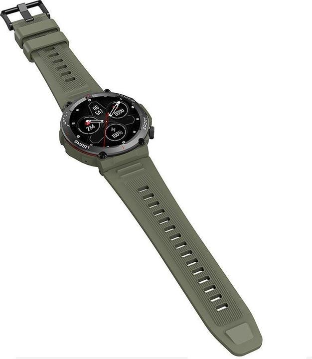 Produktbild Blackview W50 (Connected Watch - 1.39" - Integriertes Mikrofon) Grün (47.50 mm)