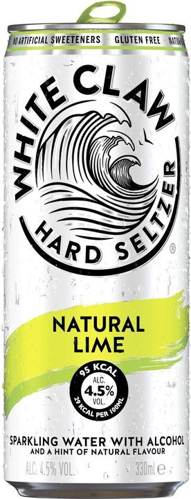 Produktbild White Claw Natural Lime (12 x 33 cl)