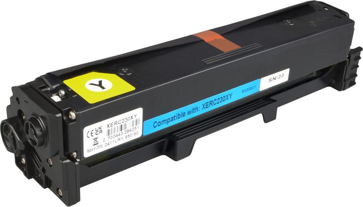 Actual product image W&P Alternativ Toner ersetzt Xerox 006R04386 yellow (Y)