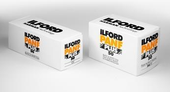 Actual product image Ilford Pan F plus 120