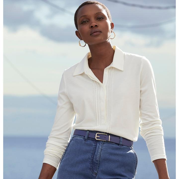 Produktbild Anne Weyburn Langärmeliges Poloshirt (40)
