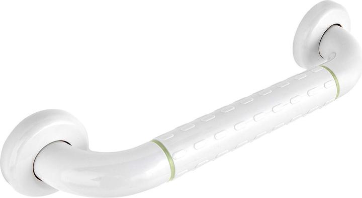 Emke Badezimmer-Haltegriff Rutschfest Duschgriff, Bad oder Badewanne, 30cm, Weiss