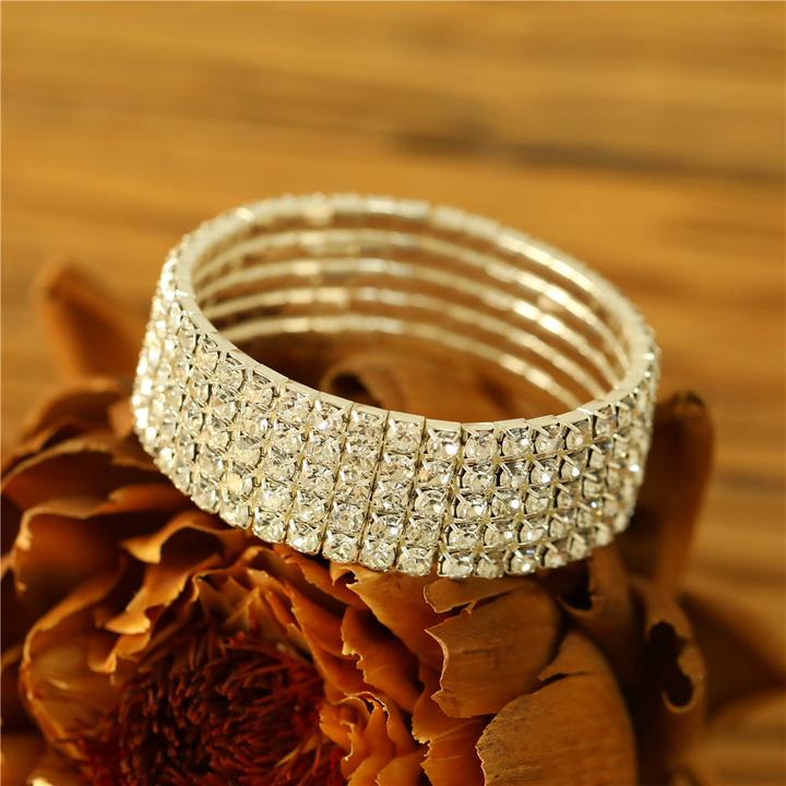 Immagine prodotto Andreani Bracciale con amazzonite autentica (80 cm, Pietre, Nude, Vetro, Marrone, Metallo)