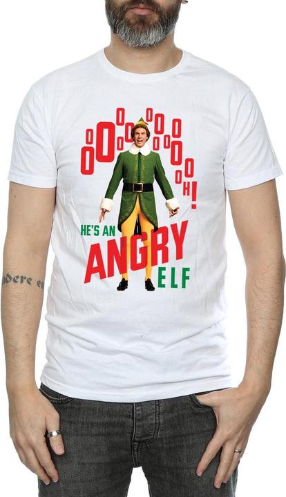 Immagine prodotto Elf Angry Maglietta Uomo (3XL)