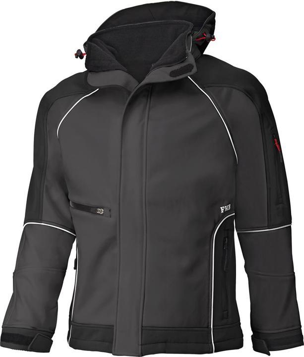 FHB Giacca softshell WALTER taglia XXL antracite/nero (XXL)
