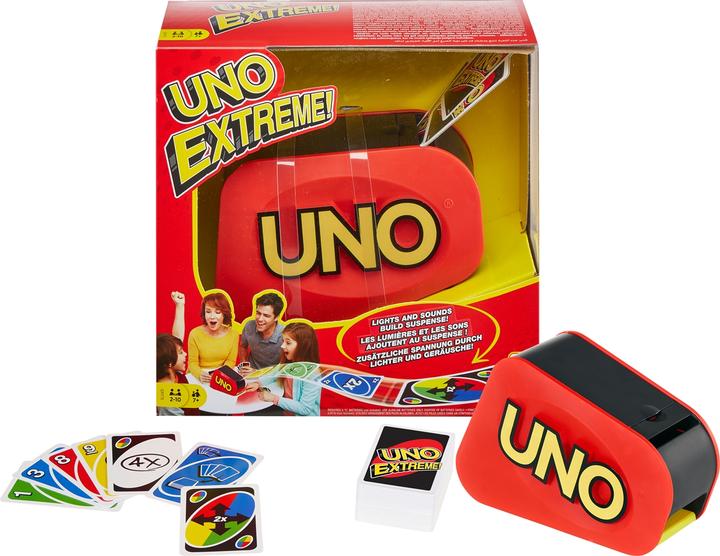 Actual product image Mattel Games UNO Extreme (German)