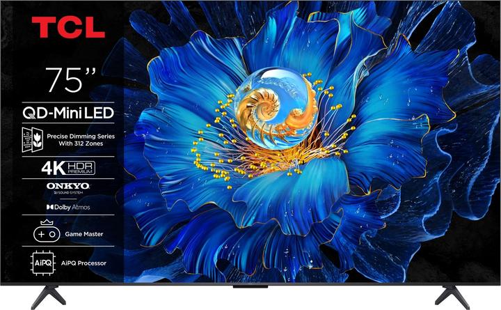 Actual product image TCL 75C6KS (75", Mini-LED, 4K, 2025)