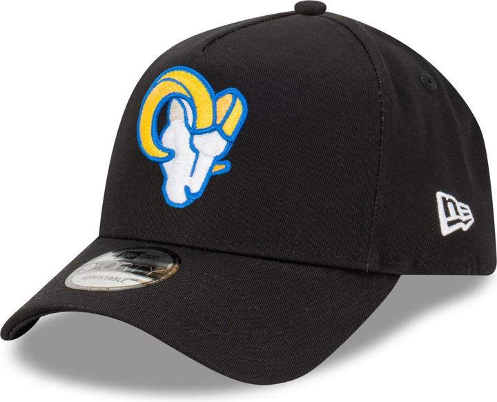 New Era 9Forty A-Frame Cap - NFL Los Angeles Rams schwarz (One Size)